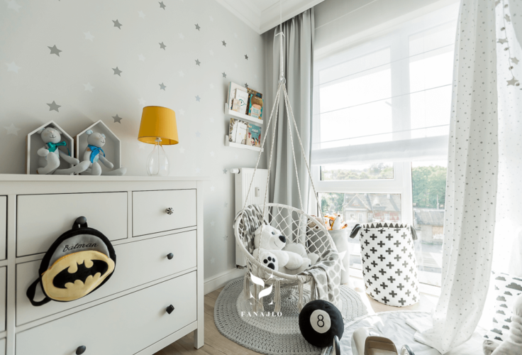 pokój dziecięcy nowoczesny fanajło