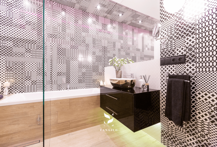 projekt łazienki fanajło