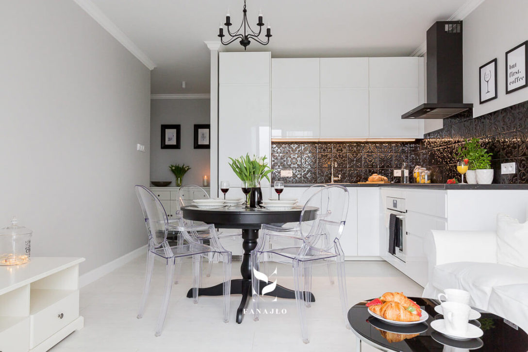 Apartament na sprzedaż – Glamour black and white 62 m2  