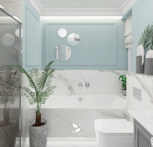 Jak optycznie powiększyć małą łazienkę?