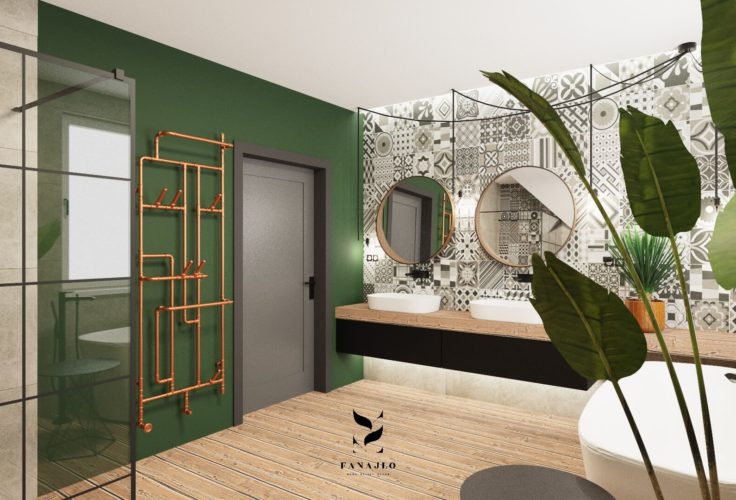 aranżacja wnętrz łazienka wizualizacja