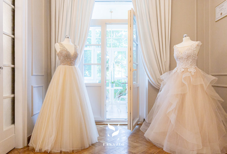 salon sukien ślubnych, projekt, realizacja