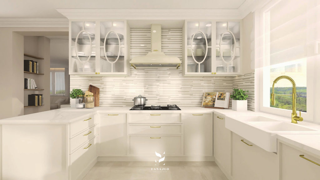 kuchnia w stylu modern classic