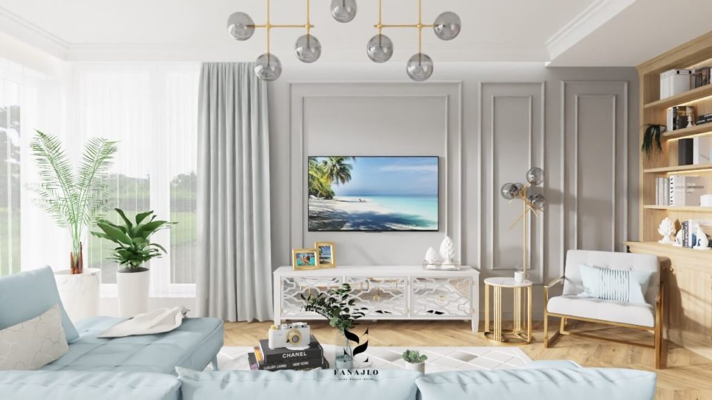 modern classic styl w mieszkaniu