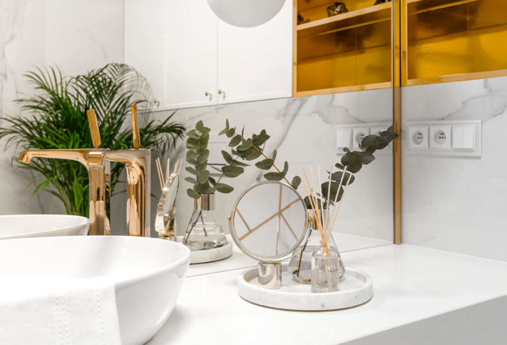 projekt łazienkekowi dekoracje łazien