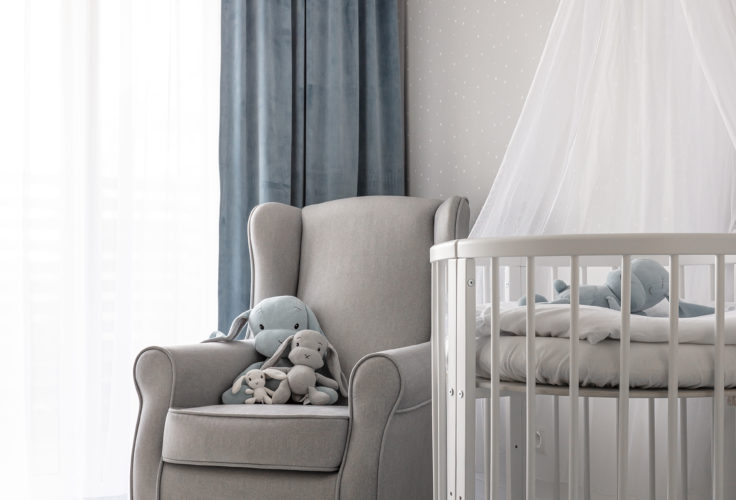 Elegancki pokój dla maluszka  