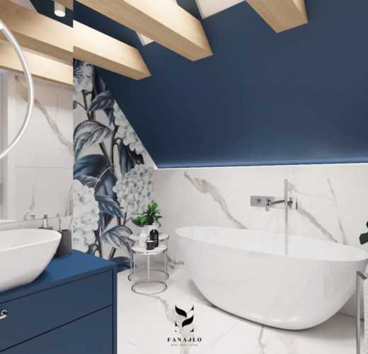 Wnętrza w kolorze roku 2020: Classic Blue