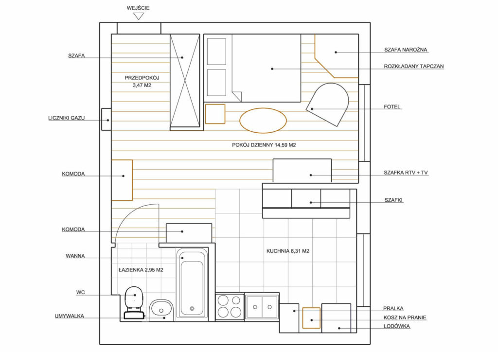 Metamorfoza kawalerki - jak poprawić funkcjonalność małego mieszkania?