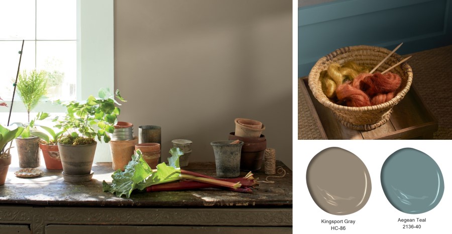 Benjamin Moore Kolor Roku 2021 Aegean Teal 2136-40