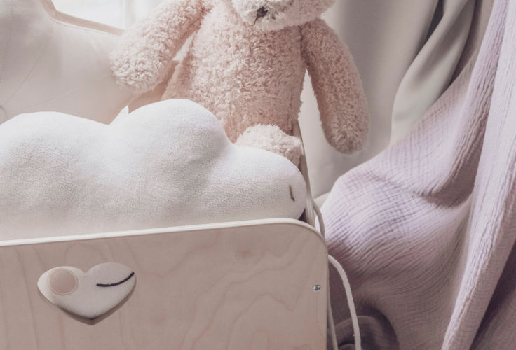 misiu, pluszowe zabawki, baldachim, skrzynka na zabawki