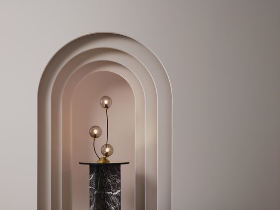 Łuki i obłości we wnętrzach - trend, który cieszy na okrągło