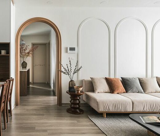 Łuki i obłości we wnętrzach – trend, który cieszy na okrągło